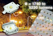 Vishay推出裝有金屬基板和LED驅(qū)動電源冷白光LED模塊