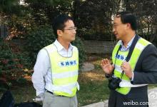 清華大學(xué)智能車路協(xié)同應(yīng)用，在青島演示