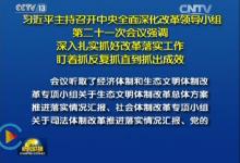 習(xí)近平：既當(dāng)改革促進(jìn)派、又當(dāng)改革實(shí)干家