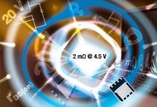 Vishay 的新型 Siliconix 20V TrenchFET® 第三代功率 MOSFET再創(chuàng)業(yè)界最佳導(dǎo)通電阻記錄